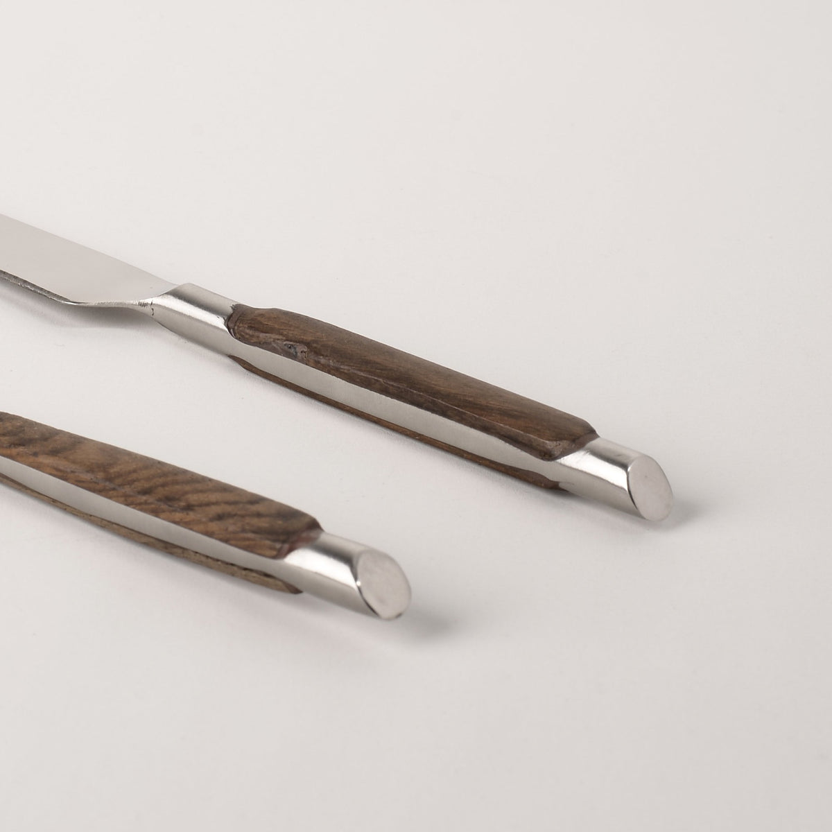 Wood Inlaid Handle Knife NEW DIRECTION IMPORTS